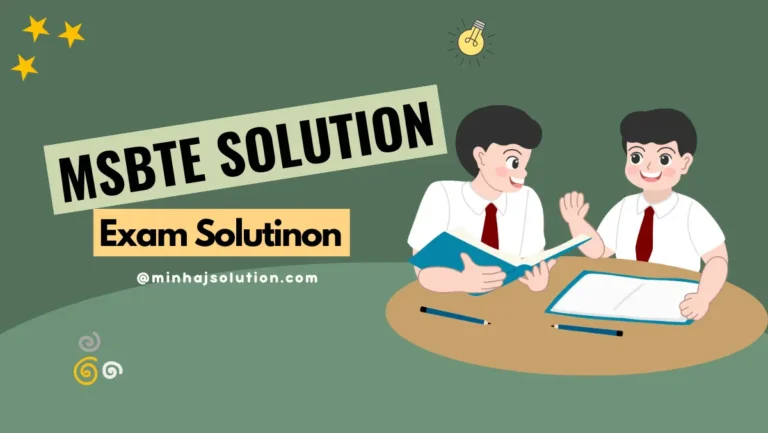 MSBTE Solution